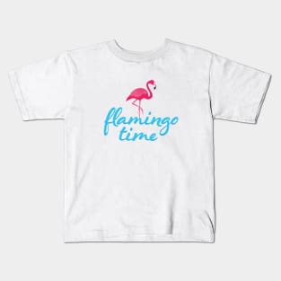 It's Flamingo Time! Kids T-Shirt